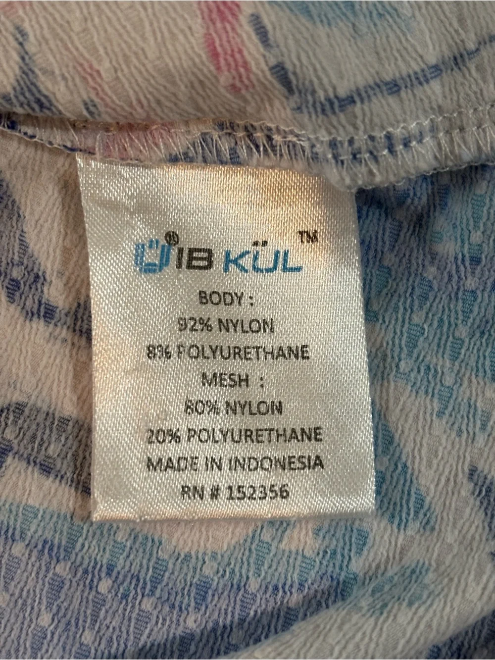 IBKUL Blue & White Dog Print Quarter Zip-Front Pullover M - Picture 11 of 13